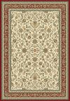 Kabir Beige y Alfombra Roja Oriental