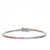 Bracciale Arg925 Zirconi Rainbow 16