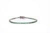 Bracciale Arg925 Zirconi Verdi 18