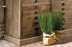 Showcase Cabinet In Solid Wood Arnica
