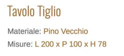 Tavolo In Pino Vecchio e Ferro Con Ruote