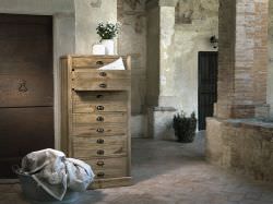 Commode En Pin 6 Tiroirs