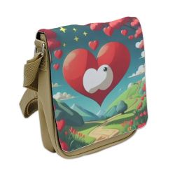 Cuore Di Marshmallow Su Sfondo Idilliaco
