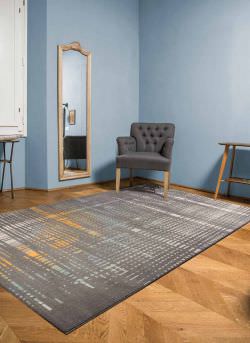 KOBEL  Teppich Mit Grauen Sternen 160x230 ist ein Produkt im Angebot zum besten Preis
